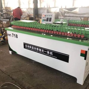 oblique straight edge banding machine