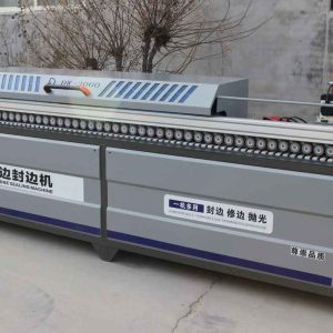 oblique straight edge banding machine